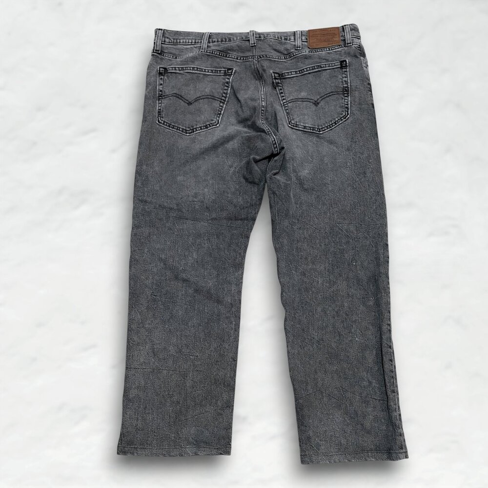 LEVI STRAUSS & CO LOT 502 Men's Grey Jeans Size W40 L32 Tapered LEVI'S